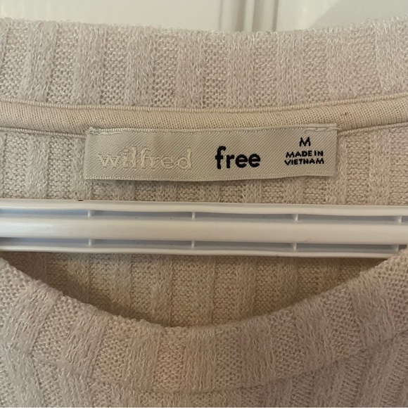 ARITZIA - boxy, cropped ribbed sweater - Picture 2 of 5